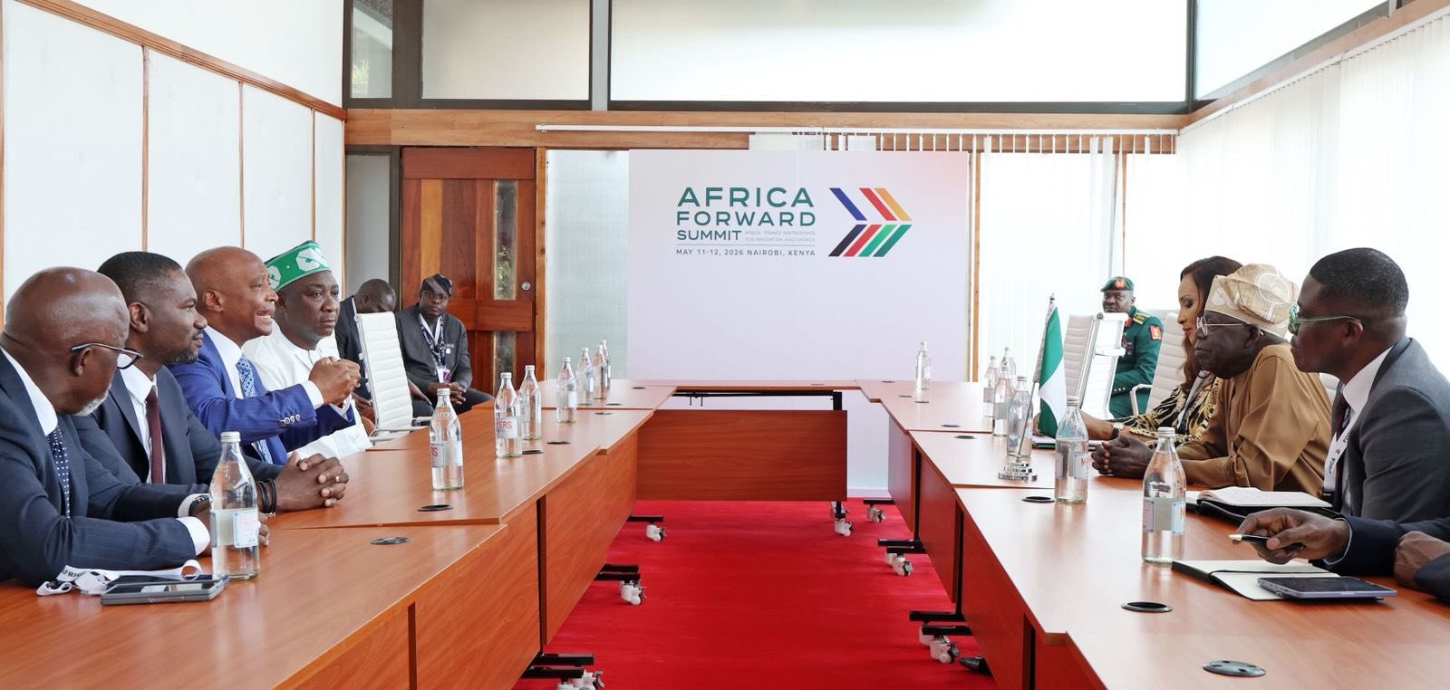President Bola Tinubu and CAF president Patrice Motsepe have met in Nairobi during the Africa Forward Summit, with discussions centred on football development, private sector collaboration and Africa’s sporting future.