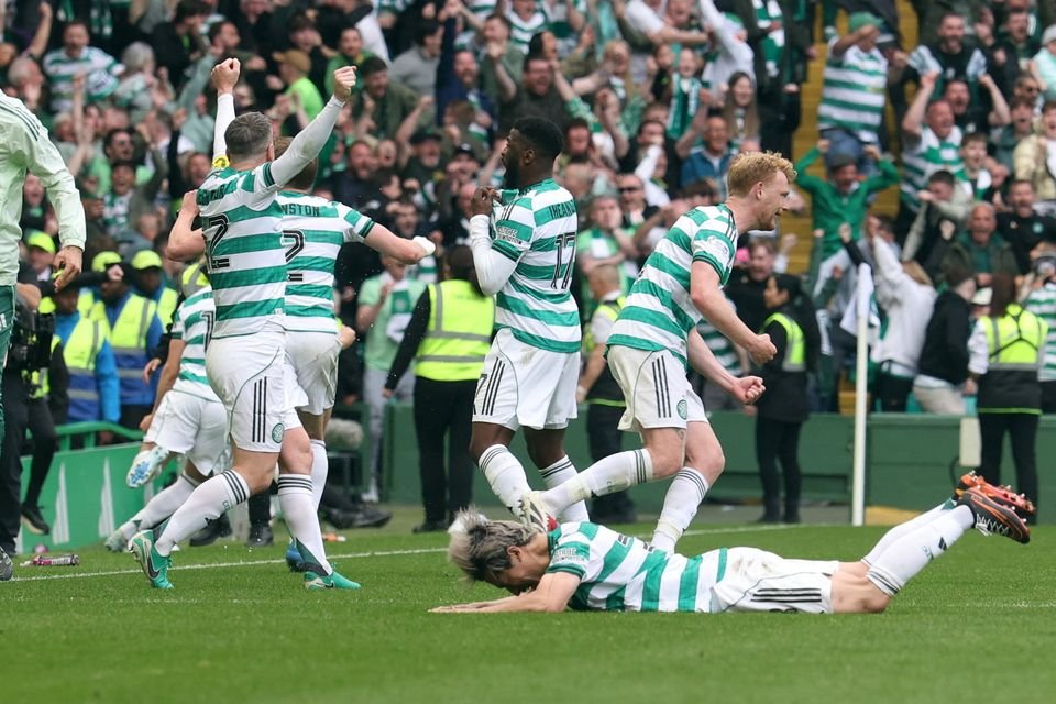 Kelechi Iheanacho played a decisive role as Celtic came from behind to beat Hearts 3-1 and secure the Scottish Premiership title, capping a remarkable late-season resurgence for the Nigerian forward.