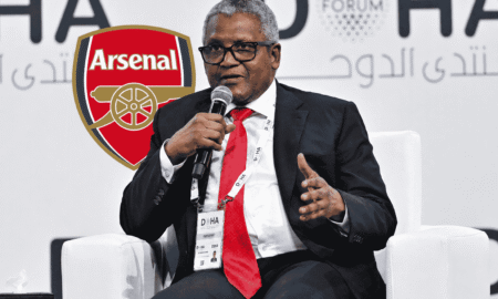 Arsenal have ended their 22-year wait for Premier League glory, sparking celebrations among Nigerian stars including Nwankwo Kanu, Tony Elumelu, Atiku Abubakar, Tiwa Savage and Asisat Oshoala.