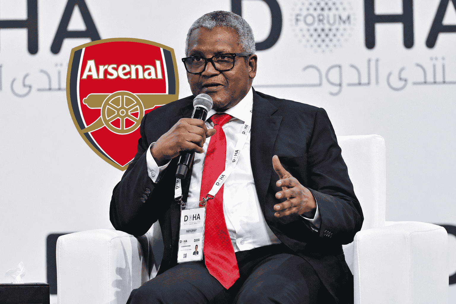 Arsenal have ended their 22-year wait for Premier League glory, sparking celebrations among Nigerian stars including Nwankwo Kanu, Tony Elumelu, Atiku Abubakar, Tiwa Savage and Asisat Oshoala.