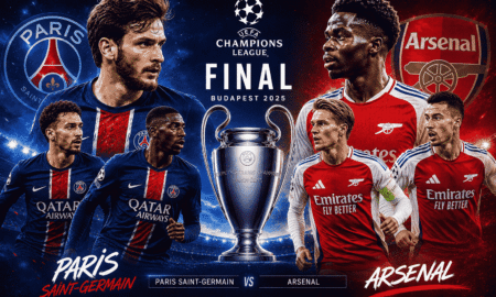 Former Super Eagles defender Godwin Okpara explains why he believes one side has the edge ahead of the UEFA Champions League final between PSG and Arsenal.
