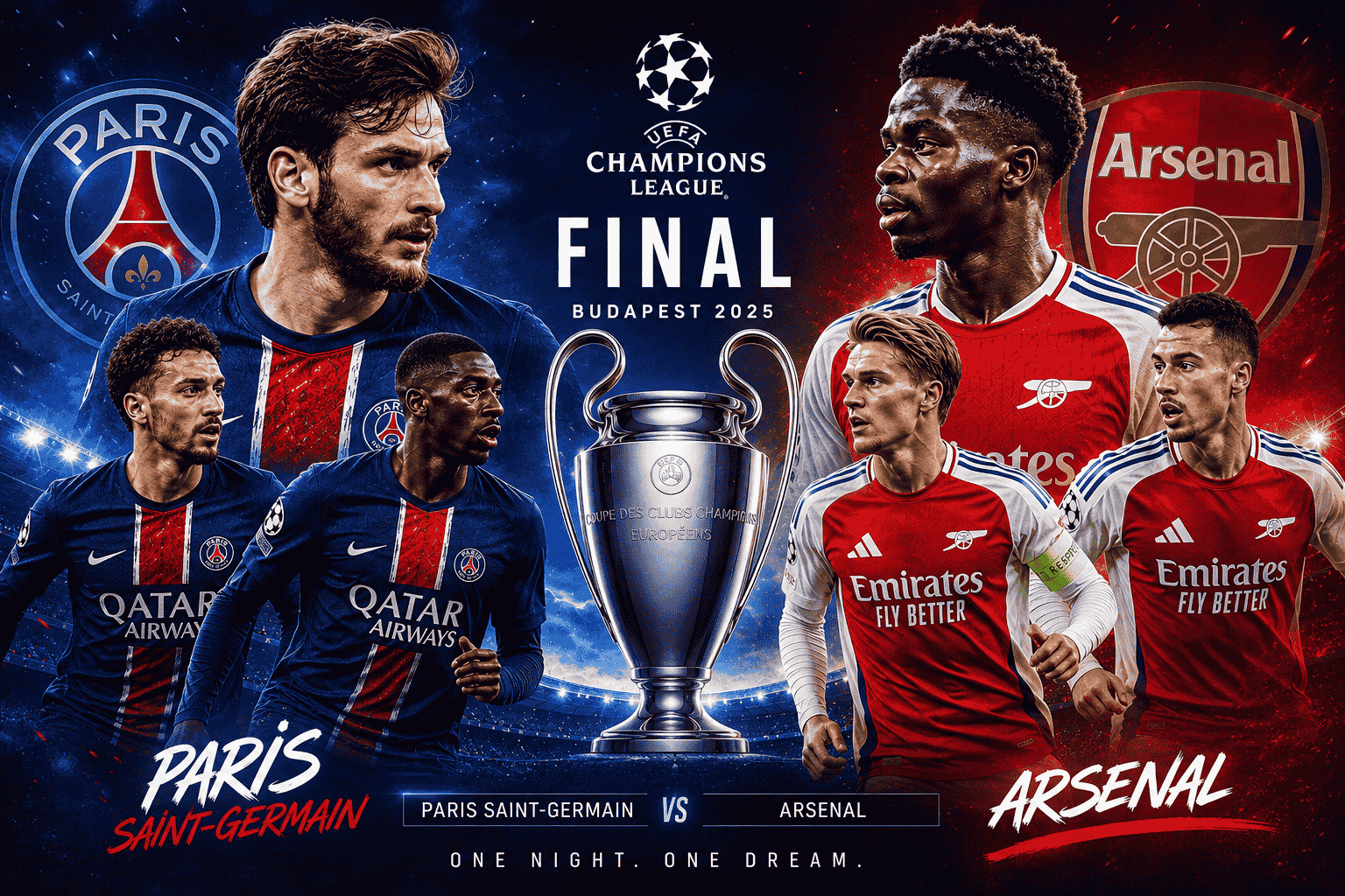 Former Super Eagles defender Godwin Okpara explains why he believes one side has the edge ahead of the UEFA Champions League final between PSG and Arsenal.