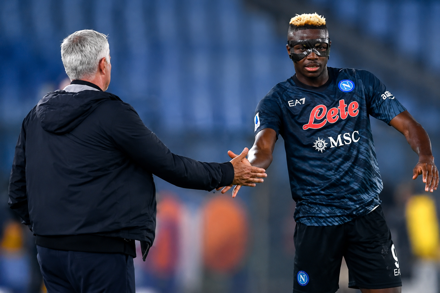 Jose Mourinho has reportedly identified Victor Osimhen as a key transfer target if he returns to Real Madrid, with the Nigerian striker seen as the missing piece in Los Blancos’ bid to reclaim La Liga from Barcelona.