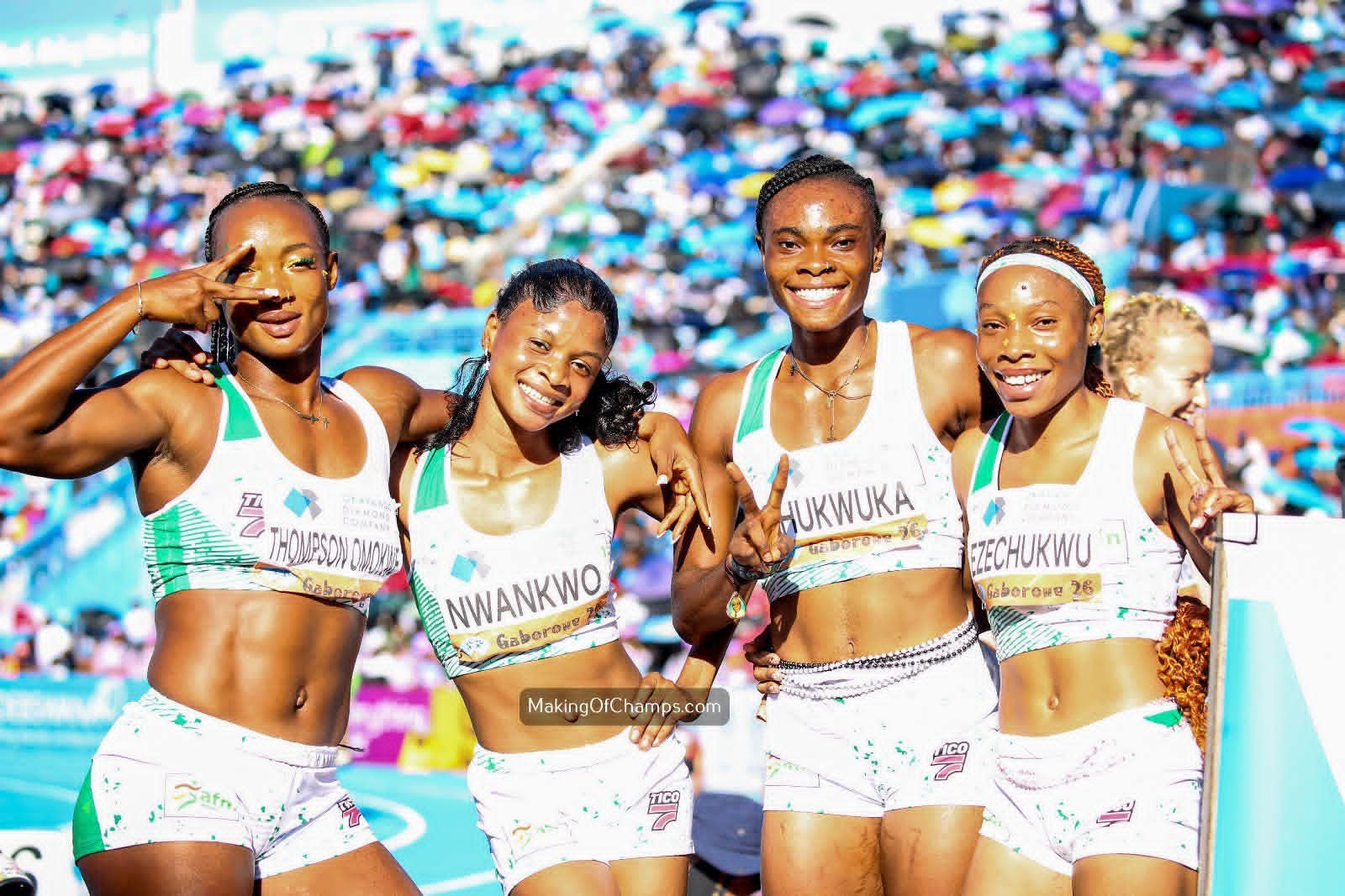 Team Nigeria secured four qualification tickets for the 2027 World Athletics Championships after strong performances at the 2026 World Relays in Gaborone, Botswana.