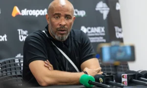 Super Eagles coach Eric Chelle praises Femi Azeez for his debut brace against Zimbabwe but admits he was unhappy with the Millwall winger’s tactical display.