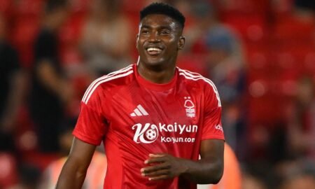 Taiwo Awoniyi delivers a sensational brace as Nottingham Forest dismantle Chelsea at Stamford Bridge, extending the Blues’ losing streak in a dramatic Premier League clash.