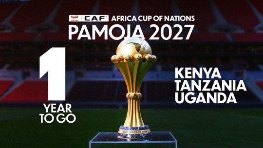 CAF has officially launched the one-year countdown to AFCON 2027, with Kenya, Tanzania and Uganda set to co-host the tournament in a historic first for African football.