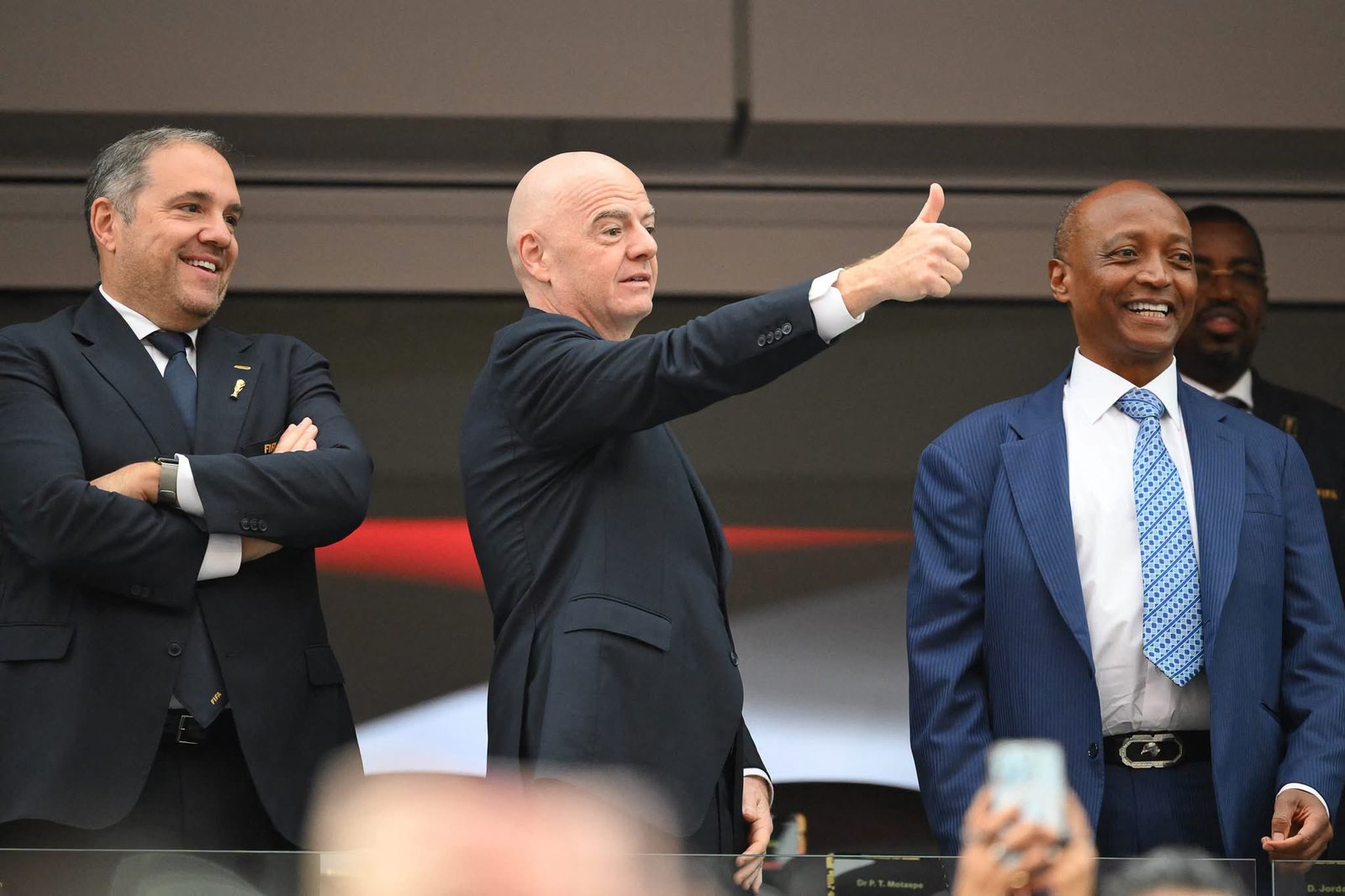 Patrice Motsepe's World Cup celebrations quickly turned into disappointment as he watched his native South Africa suffer a heartbreaking stoppage-time defeat to Canada in the Round of 32.