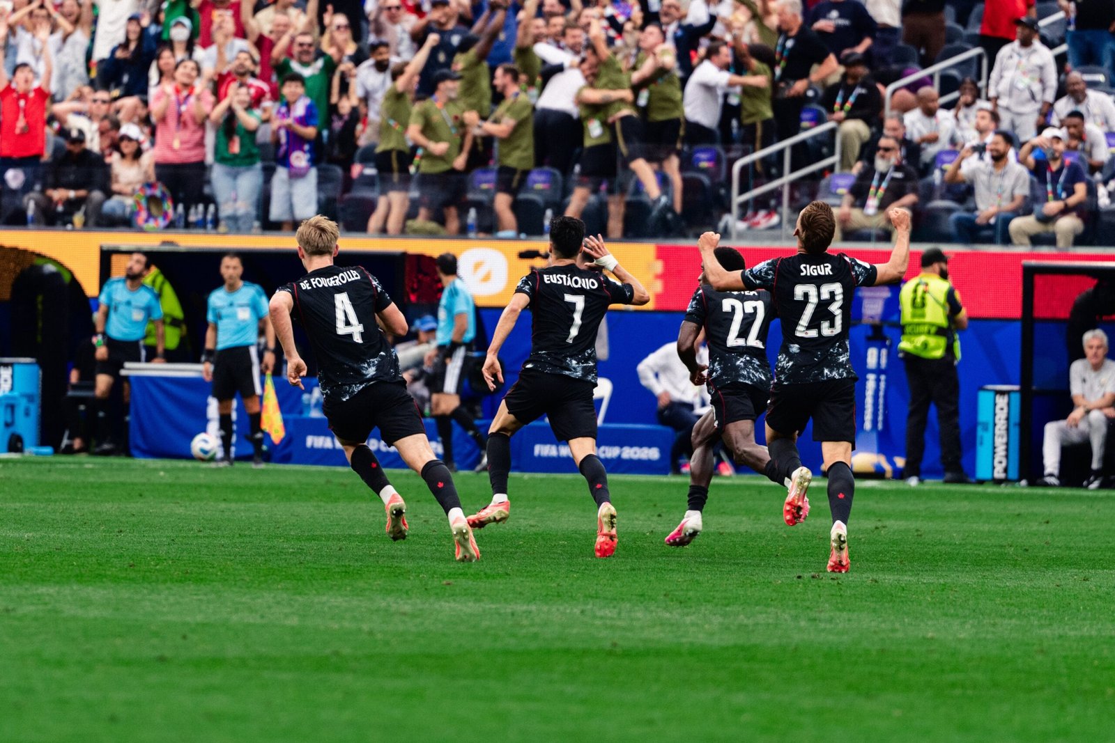 Stephen Eustáquio's stoppage-time strike secured a dramatic 1-0 victory for Canada over South Africa at SoFi Stadium, sending the co-hosts into the 2026 FIFA World Cup Round of 16.