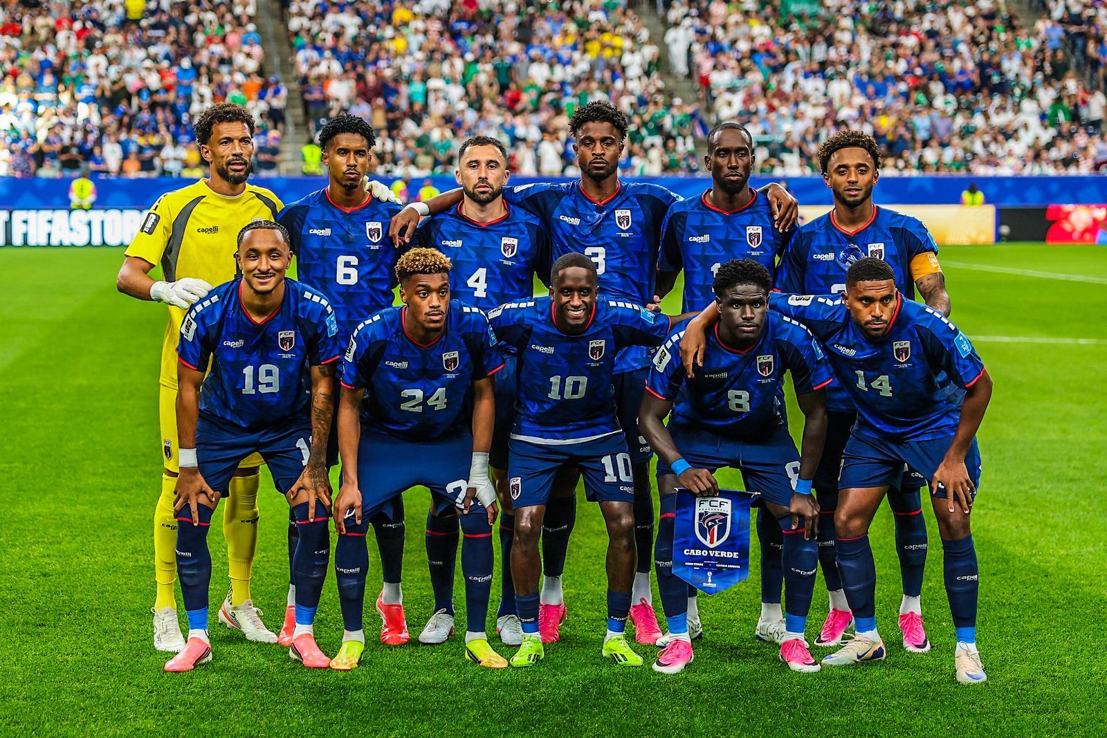 Cape Verde became the smallest nation ever to reach the FIFA World Cup knockout stage after a goalless draw against Saudi Arabia secured second place in Group H and a last-32 clash with Argentina.