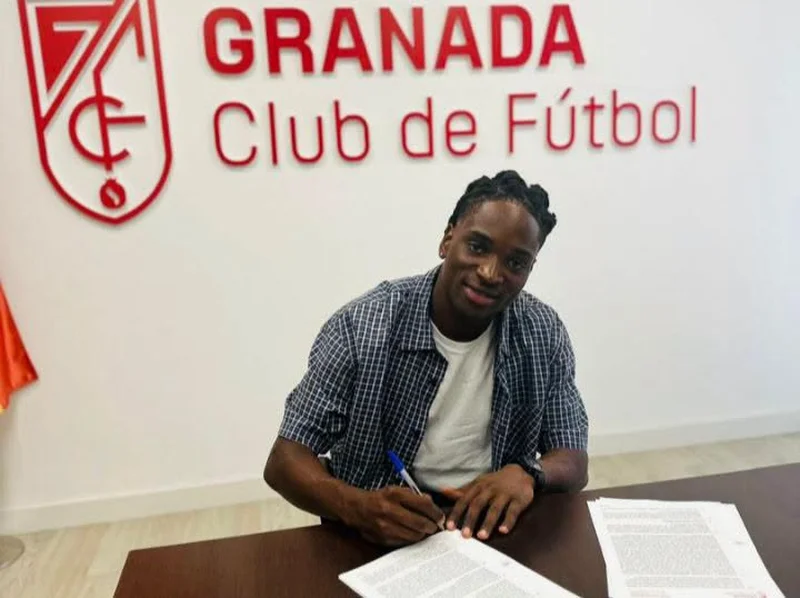 Granada have completed the signing of Nigerian striker Chinaza Okonyia after the 20-year-old scored 34 goals in all competitions to fire UP Plasencia to promotion.