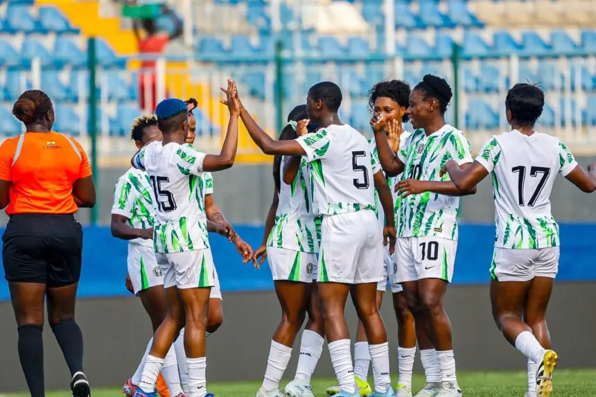 Asisat Oshoala scored and delivered a powerful message on insecurity as the Super Falcons defeated Senegal 2-1 in Ikenne, using her platform to highlight the plight of abducted schoolchildren and teachers in Oyo State.