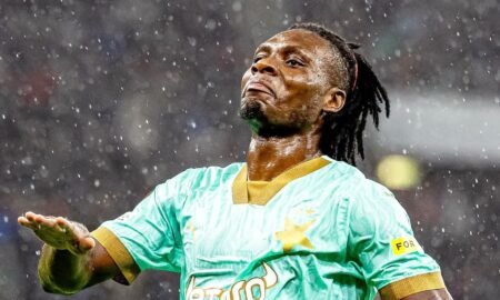 Super Eagles defender Igoh Ogbu has begun his recovery after undergoing successful Achilles tendon surgery in the Czech Republic, with the Slavia Praha star expected to be sidelined for around three months.