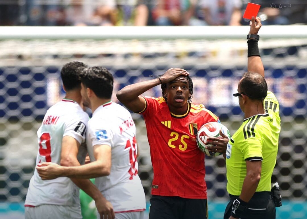 Belgium's difficult World Cup campaign continued with a frustrating 0-0 draw against Iran as the Red Devils played the final stages with 10 men. Iran earned a historic result to keep qualification hopes alive.