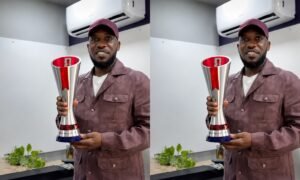 Super Eagles legend Austin Okocha has received a FIFA World Cup Man of the Match award for Nigeria's famous 1998 victory over Spain, days after FIFA recognised his historic dribbling record.