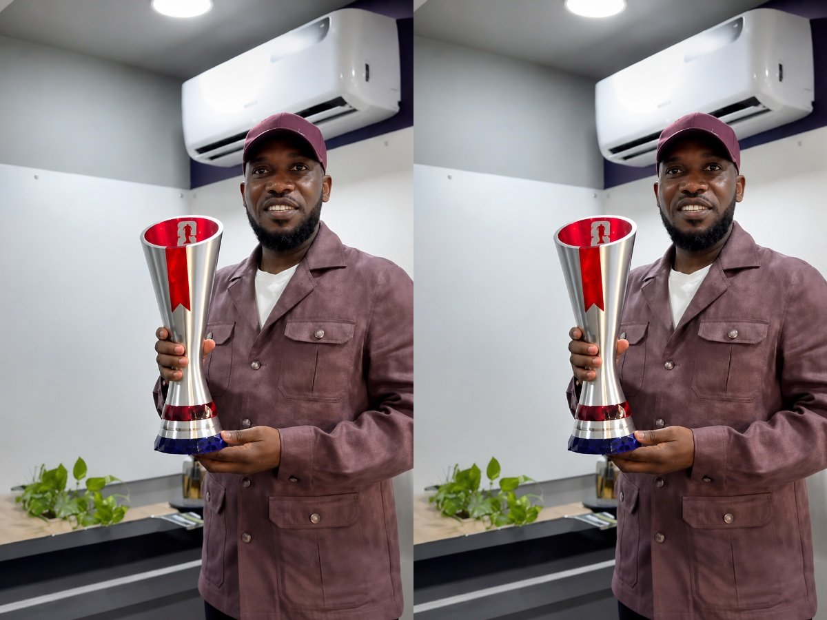 Super Eagles legend Austin Okocha has received a FIFA World Cup Man of the Match award for Nigeria's famous 1998 victory over Spain, days after FIFA recognised his historic dribbling record.