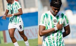 Asisat Oshoala scored and delivered a powerful message on insecurity as the Super Falcons defeated Senegal 2-1 in Ikenne, using her platform to highlight the plight of abducted schoolchildren and teachers in Oyo State.
