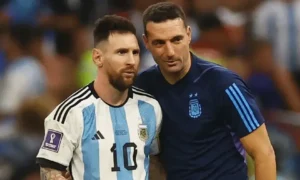 Argentina coach Lionel Scaloni explains how Lionel Messi’s influence extends beyond goals after the world champions secured qualification for the World Cup knockout stage with victory over Austria.