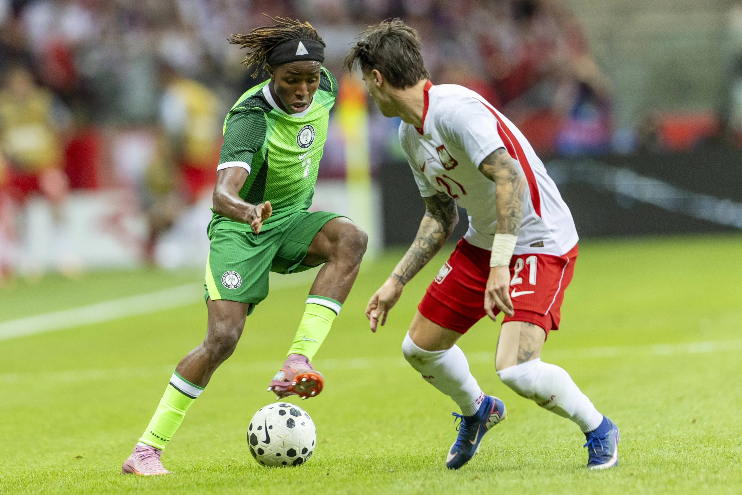 Poland coach Jan Urban and defender Przemysław Wiśniewski have reacted to their 2-2 draw with Nigeria, praising their performance and insisting they deserved a result after a strong display in Warsaw.