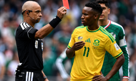 South Africa have suffered a major setback at the 2026 FIFA World Cup after FIFA upgraded Themba Zwane’s suspension from one match to three games following his red card against Mexico.