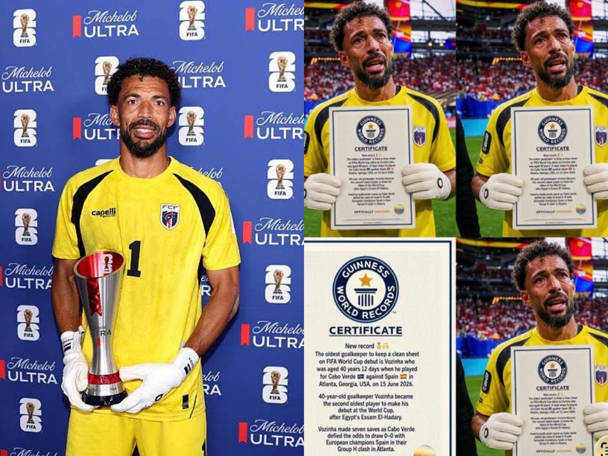 Cape Verde goalkeeper Vozinha's Instagram following has surged to 13.3 million after his heroic display against Spain, while his mother has now secured a visa to watch him at the World Cup.