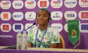 Super Falcons captain Rasheedat Ajibade says creating a safe environment for female footballers must come before infrastructure as Nigeria prepares to begin its WAFCON 2026 title defence.