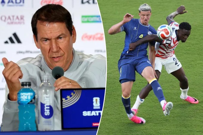 Belgium coach Rudi Garcia has slammed FIFA's decision to overturn Folarin Balogun's suspension, comparing it to an "April Fools' joke" ahead of the Round of 16 clash with the United States.