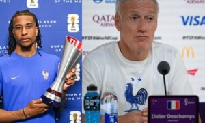 France coach Didier Deschamps has described Michael Olise as an "extraordinary player", insisting the Bayern star now belongs among Les Bleus' world-class attacking talents after another dazzling World Cup display.