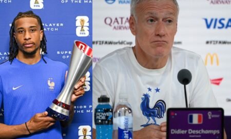 France coach Didier Deschamps has described Michael Olise as an "extraordinary player", insisting the Bayern star now belongs among Les Bleus' world-class attacking talents after another dazzling World Cup display.