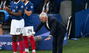 A viral quote claiming Didier Deschamps explained why he bowed to Kylian Mbappé after France's World Cup win over Sweden is circulating online. Here's what is true, what is false, and what the France coach actually said.