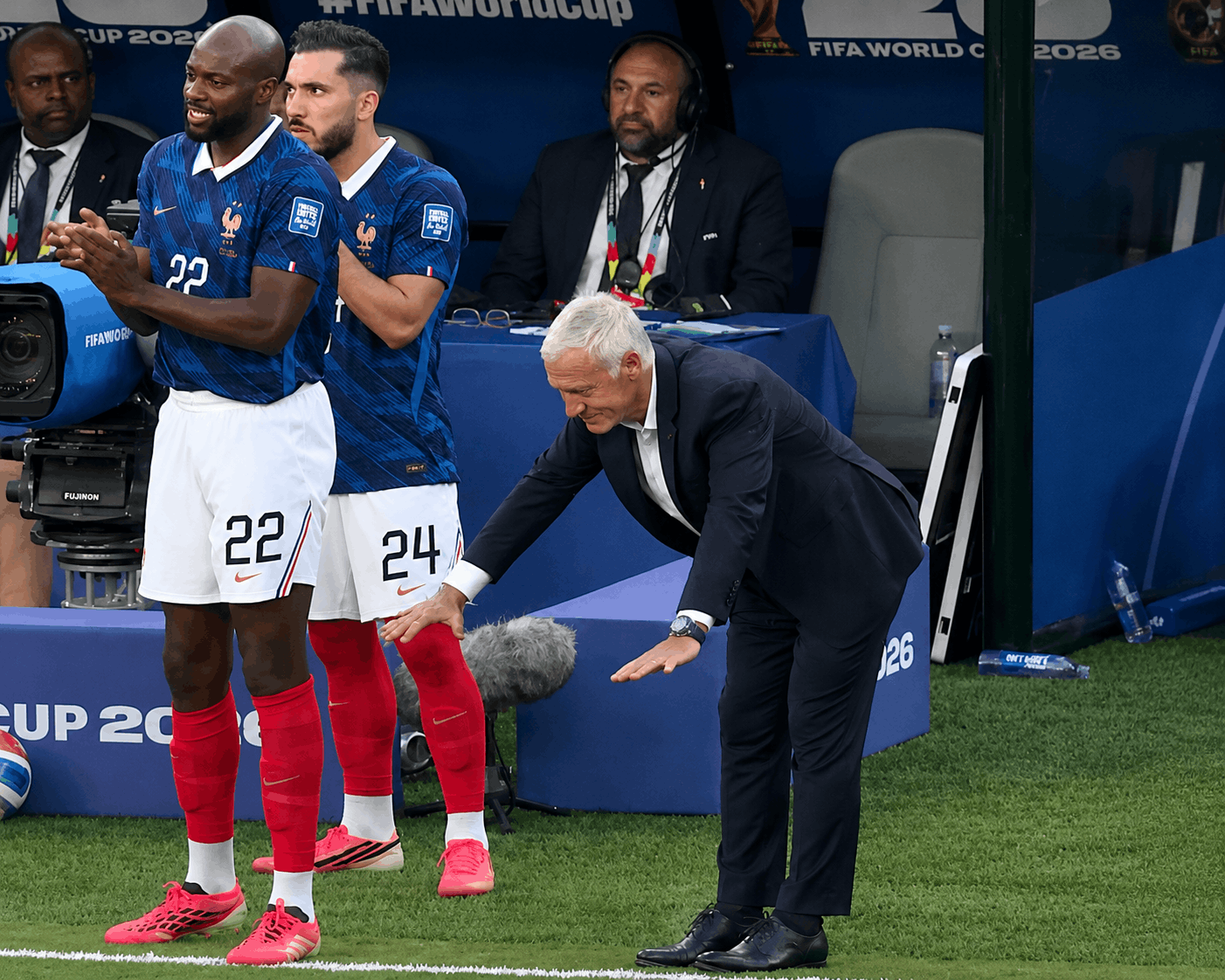 A viral quote claiming Didier Deschamps explained why he bowed to Kylian Mbappé after France's World Cup win over Sweden is circulating online. Here's what is true, what is false, and what the France coach actually said.