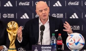 FIFA President Gianni Infantino says football's governing body will examine a proposal to expand the FIFA World Cup to 64 teams from 2030, a move that could hand Africa additional qualification places.