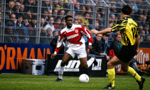 Jay-Jay Okocha has paid an emotional tribute to Eintracht Frankfurt after the Bundesliga club chose the Nigerian legend to unveil its 2026/27 away kit, reflecting on the club's role in shaping his career.