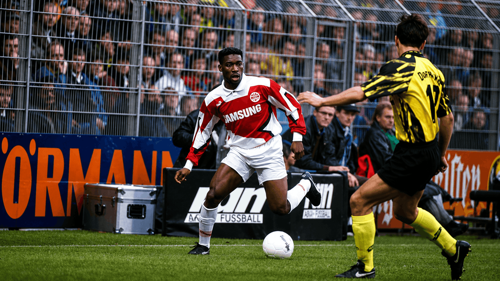 Jay-Jay Okocha has paid an emotional tribute to Eintracht Frankfurt after the Bundesliga club chose the Nigerian legend to unveil its 2026/27 away kit, reflecting on the club's role in shaping his career.