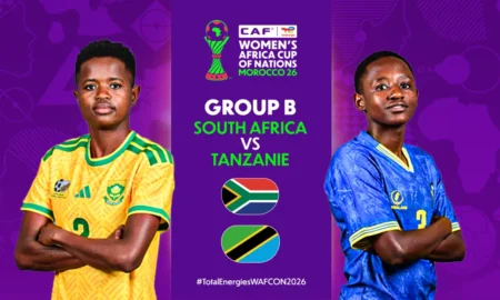 Defending champions South Africa begin their WAFCON 2026 title defence against Tanzania. Here are the key match facts, head-to-head record and notable statistics before the Group B clash.