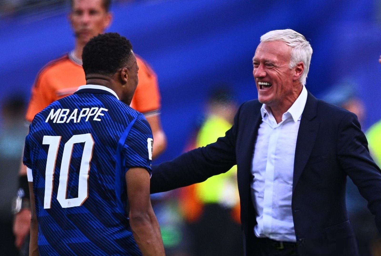 A viral quote claiming Didier Deschamps explained why he bowed to Kylian Mbappé after France's World Cup win over Sweden is circulating online. Here's what is true, what is false, and what the France coach actually said.