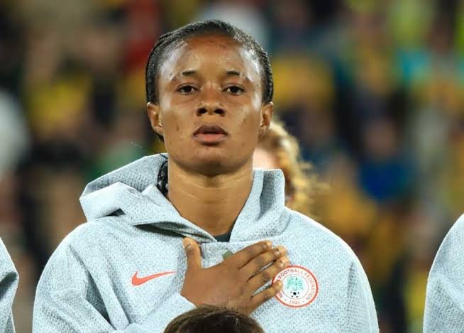 Asisat Oshoala's early goal and a resilient defensive display helped 10-player Nigeria defeat Zambia 1-0 to revive their WAFCON 2026 title defence after Tosin Demehin's first-half red card.