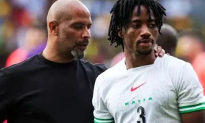 Super Eagles defender Benjamin Fredrick has returned to competitive action after nine months out with a meniscus injury, playing 45 minutes for Brentford Under-21.
