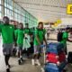 Nigeria's Flying Eagles have returned to Abuja after finishing runners-up at the WAFU B U-20 Championship and are awaiting CAF's decision on their qualification for the 2027 U-20 AFCON.