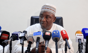Ibrahim Gusau has resigned as NFF president after three years and 11 months, citing his commitment to Nigerian football while defending his administration's record.