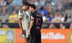 Lionel Messi has been fined by MLS after slapping Philadelphia Union midfielder Quinn Sullivan during Inter Miami’s 2-2 draw in a bad-tempered encounter.