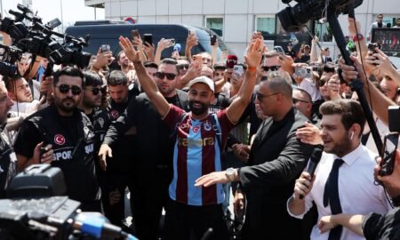 Mohamed Salah has completed a sensational free transfer to Trabzonspor, where ecstatic supporters welcomed the Liverpool legend with a banner reading "Mohammed Salah, a gift from Allah" as Turkish football celebrated one of its biggest-ever signings.