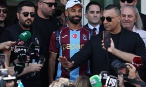 Mohamed Salah has completed a sensational free transfer to Trabzonspor, where ecstatic supporters welcomed the Liverpool legend with a banner reading "Mohammed Salah, a gift from Allah" as Turkish football celebrated one of its biggest-ever signings.