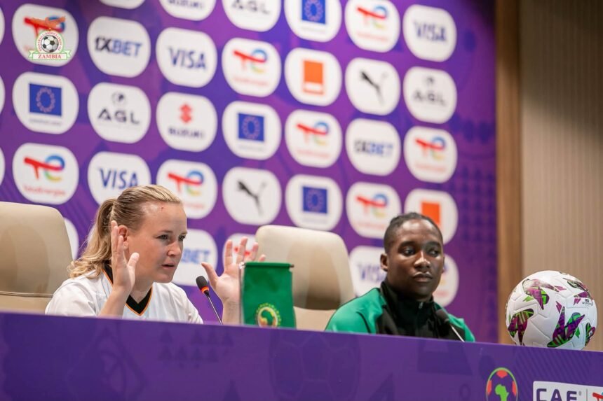Zambia head coach Nora Häuptle says the Copper Queens will hold nothing back against Malawi as they chase a place in the quarter-finals of the 2026 Women's Africa Cup of Nations.