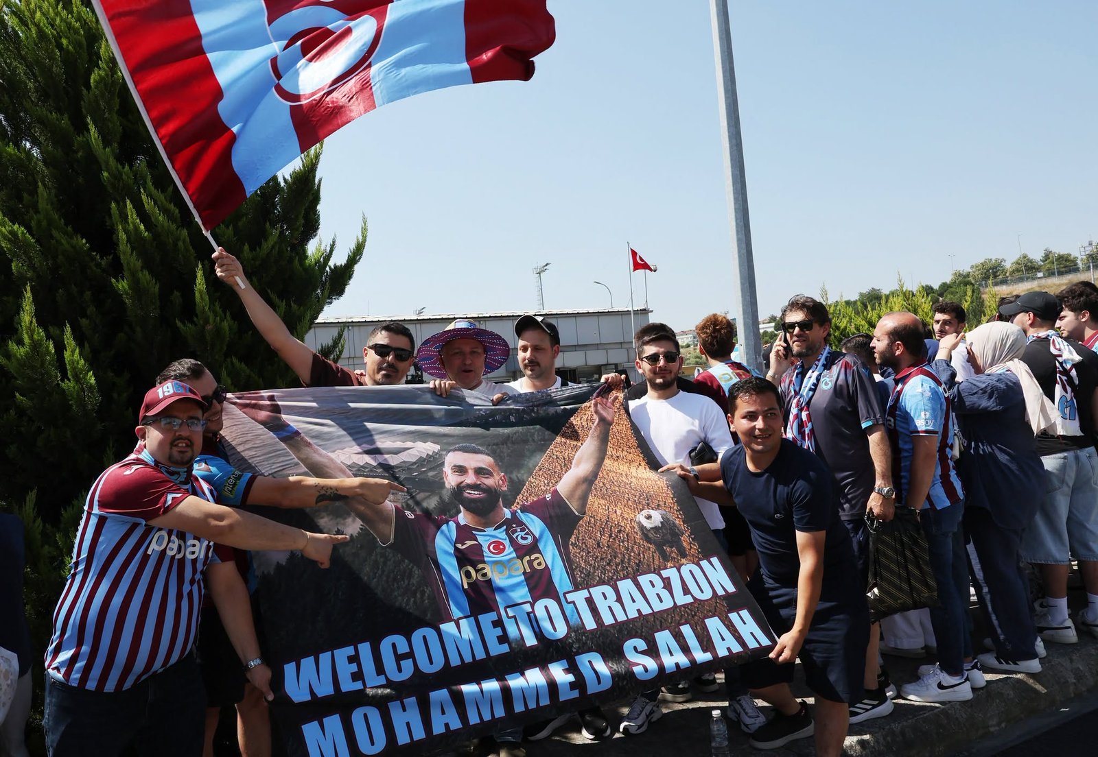 Mohamed Salah has completed a sensational free transfer to Trabzonspor, where ecstatic supporters welcomed the Liverpool legend with a banner reading "Mohammed Salah, a gift from Allah" as Turkish football celebrated one of its biggest-ever signings.