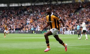 Nigeria defender Semi Ajayi scored as Hull City marked their Premier League return with a stunning 2-0 victory over Manchester United at the MKM Stadium.