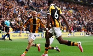 Nigeria defender Semi Ajayi scored as Hull City marked their Premier League return with a stunning 2-0 victory over Manchester United at the MKM Stadium.