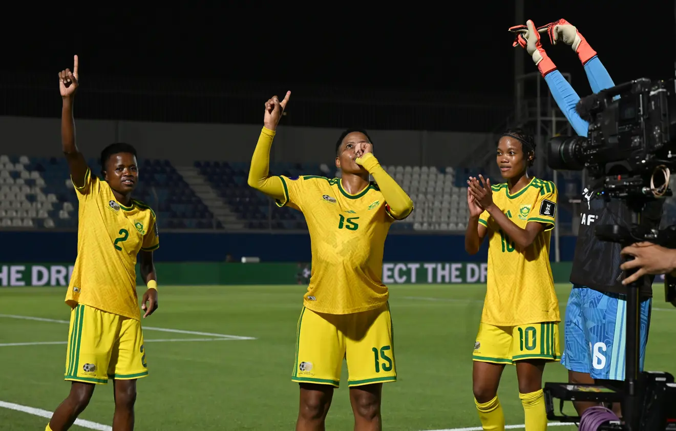 South Africa defeated Nigeria 2-1 in the WAFCON 2026 play-off in Casablanca to end the Super Falcons’ record of qualifying for every FIFA Women’s World Cup.