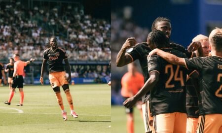 Tolu Arokodare continued his fast start at Ajax by providing an assist on his Eredivisie debut as the Dutch giants beat PEC Zwolle 2-0 away.
