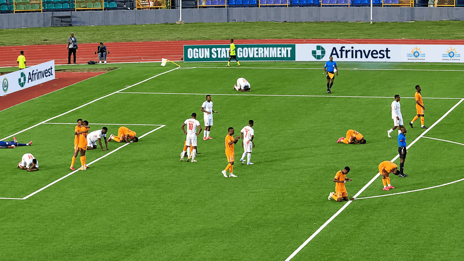 Rangers were held to a 1-1 draw by AS Sobemap in Abeokuta, leaving the CAF Champions League first-round tie finely balanced ahead of next Sunday's return leg.